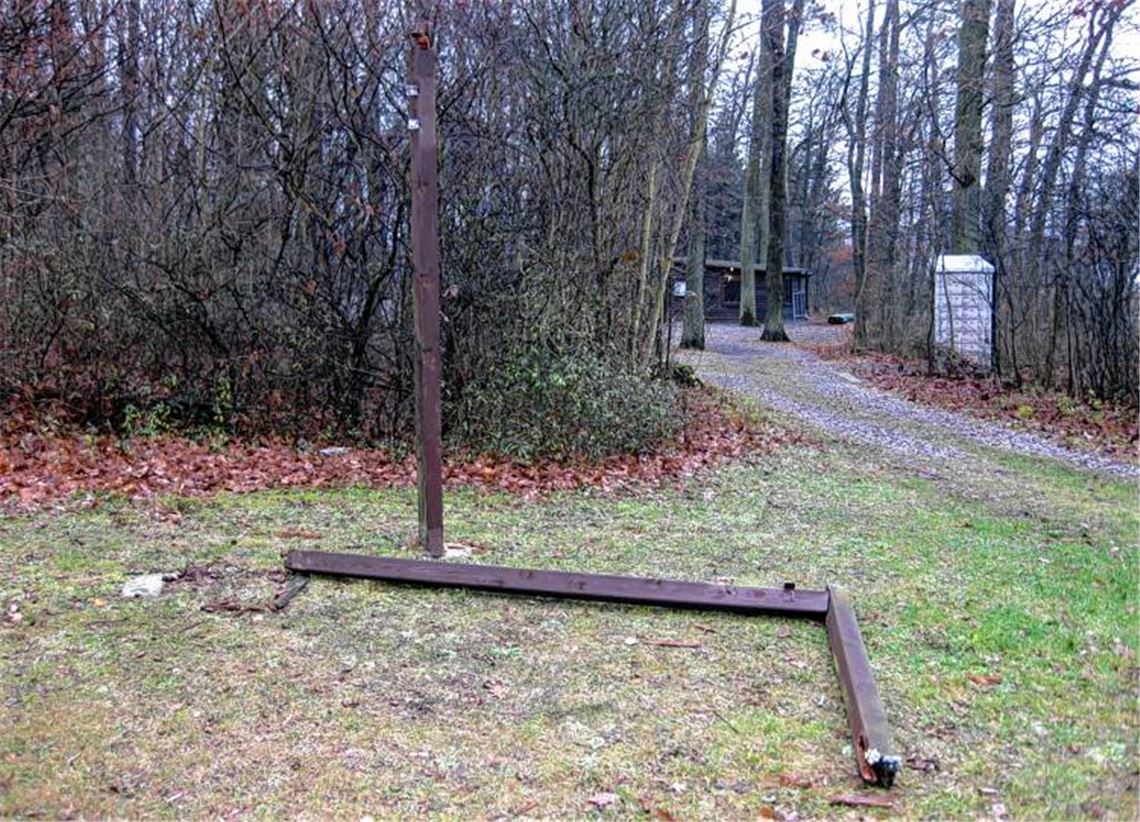 Spuren der Zerstörungswut.