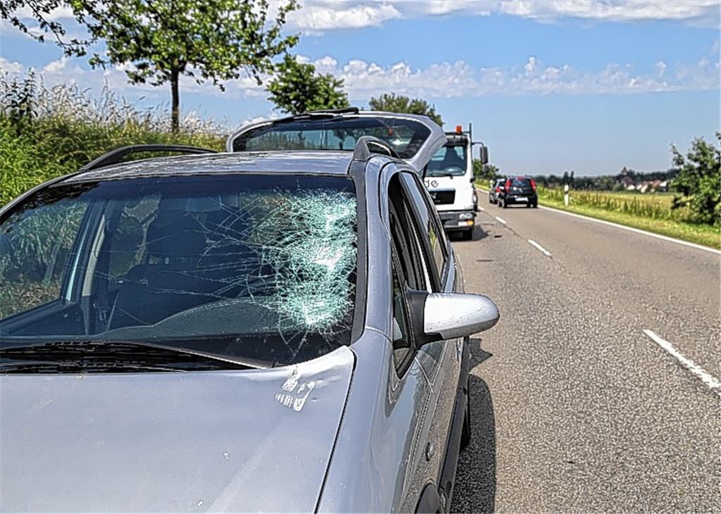 Spuren des Einschlags