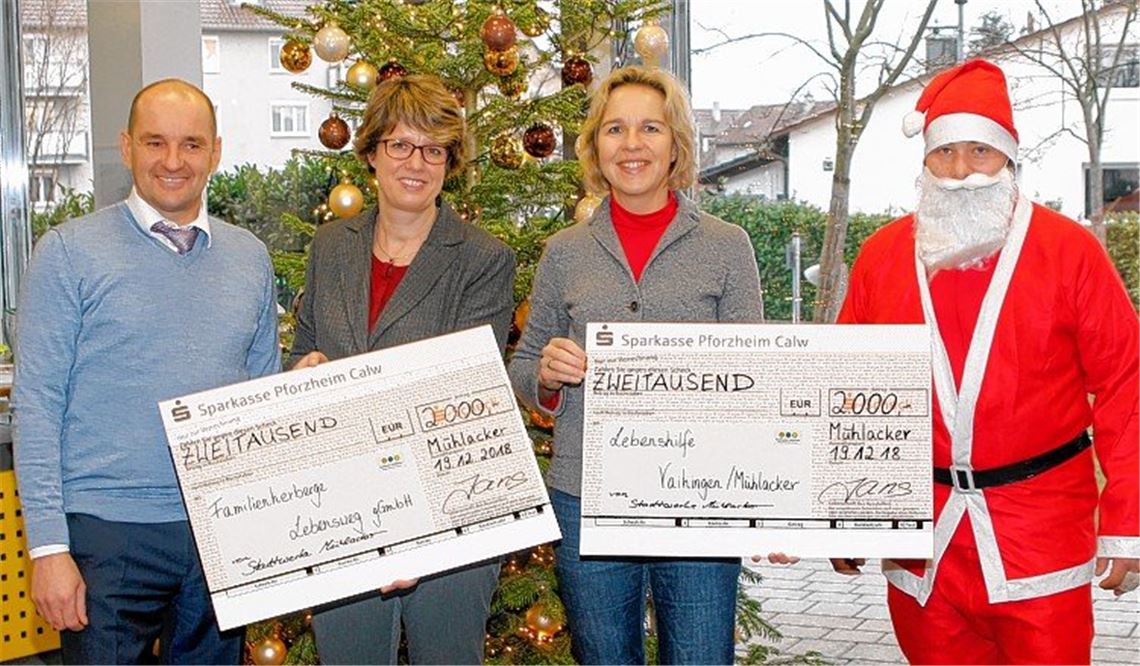Stadtwerke übergeben ihre Jahresspende Stadtwerke übergeben ihre Jahresspende