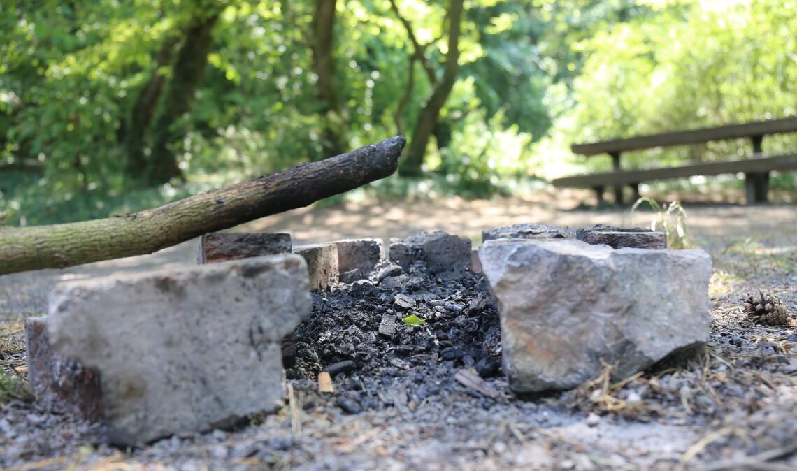 Städtischen Grillplätze sind ab sofort gesperrt. Foto: Archiv/Huber