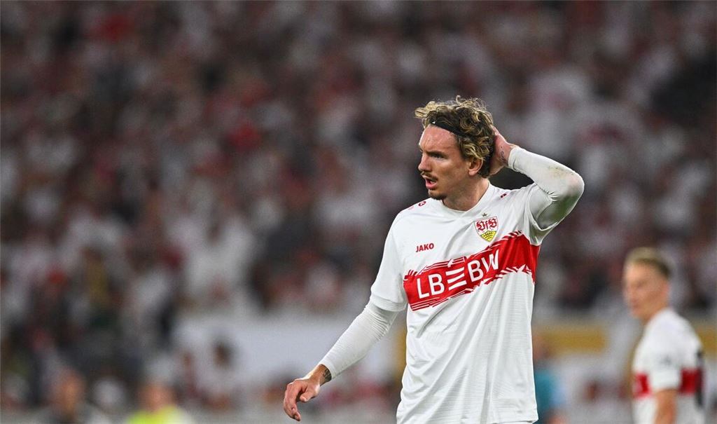 Stand beim Supercup im Fokus: Stuttgarts Stürmer Nick Woltemade.