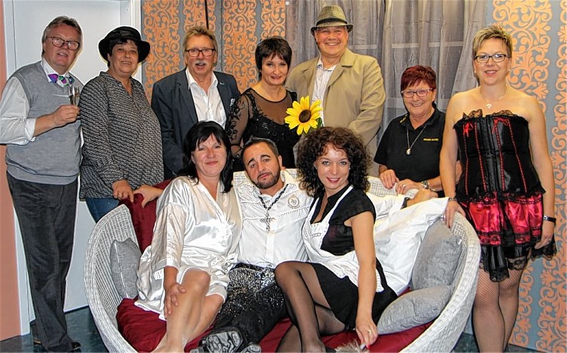 Von wegen Laien auf der Bühne ...