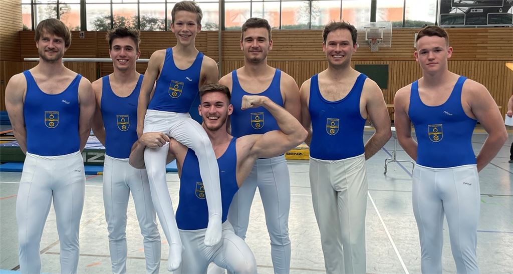 Starke Truppe: Die Turnmannschaft des TV Mühlacker will aufsteigen. Foto: privat