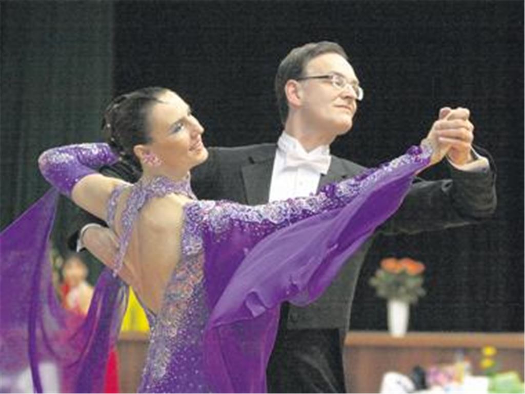 Starker Auftritt auf dem Heimparkett: Für den Finaleinzug fehlt Christof und Carolin Stewen nach langer Verletzungspause jedoch noch eine Portion Kondition.
Foto: Eigner