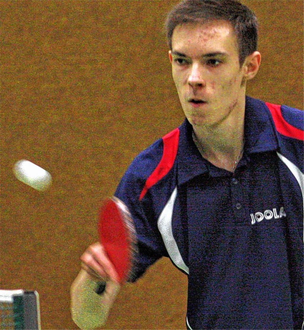 Starker Ersatzmann: Jannis Nonnenmann punktet für Knittlingen. Foto: Westermann