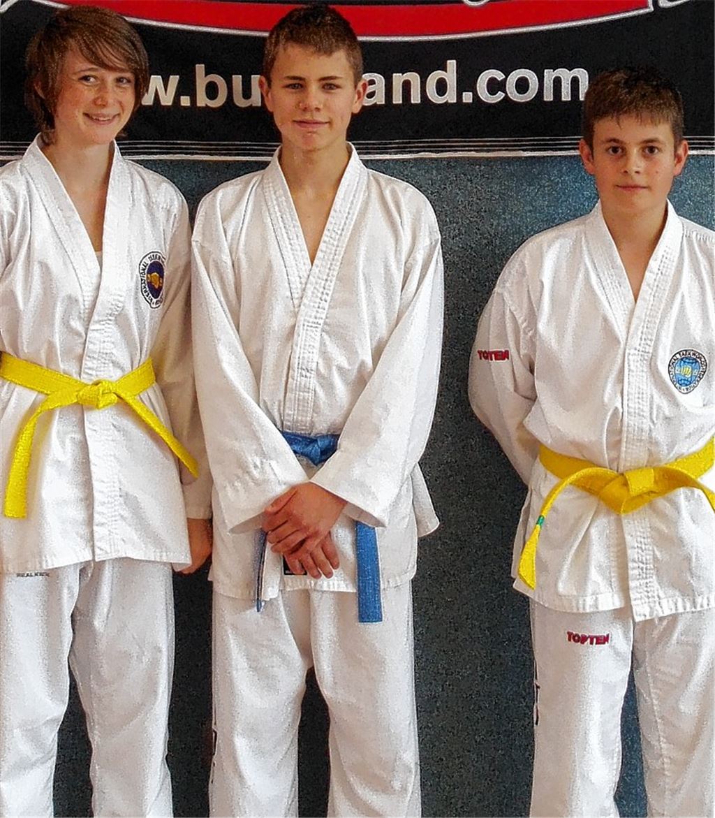 Starkes Trio aus Mühlacker. Foto: privat