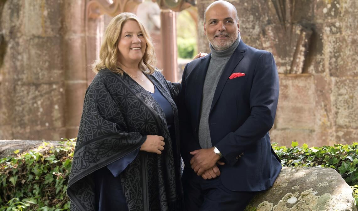 Stars zu Gast im CCP: Kathy Kelly und Jay Alexander. Foto: privat