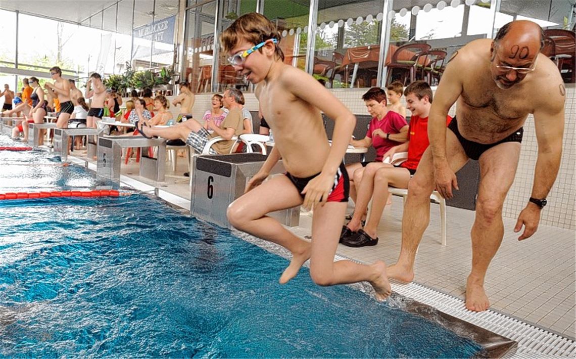 Start frei für das 24-Stunden-Schwimmen