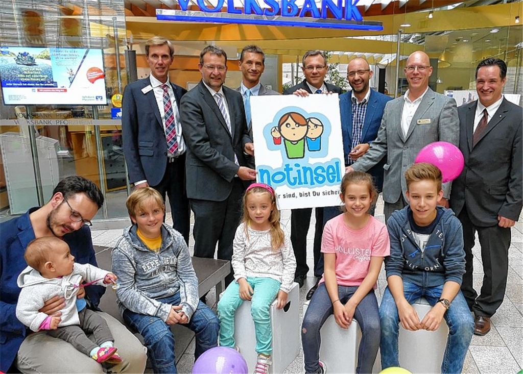 Startschuss: Eine neue Notinsel für Kinder gibt es in der Volksbank in Pforzheim.