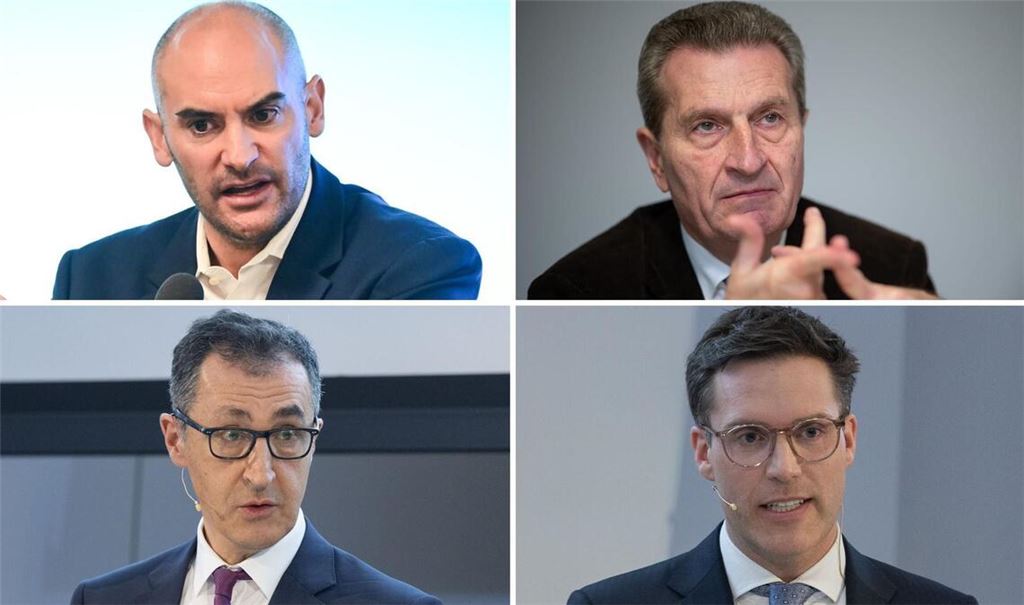 Statt Cem Özdemir und Manuel Hagel treffen bei der Veranstaltung der „taz“ im März Danyal Bayaz und Günther Oettinger aufeinander.