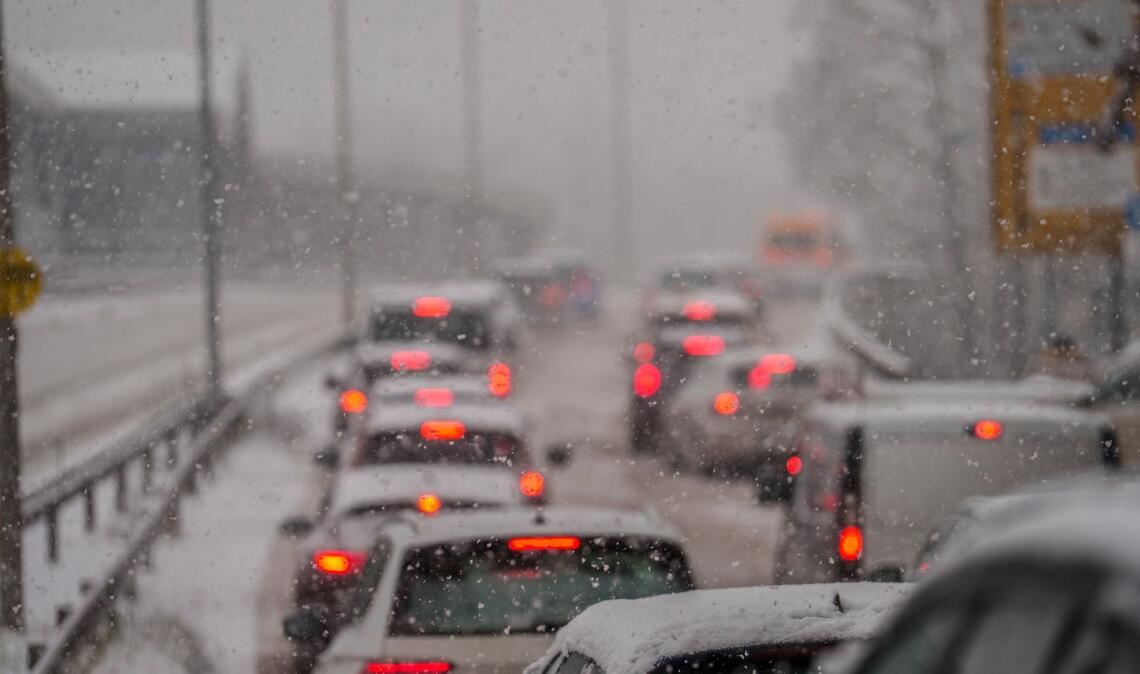 Staus gab es in und um Mainz.