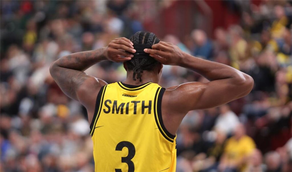 Stef Smith kann die Niederlage nicht verhindern.