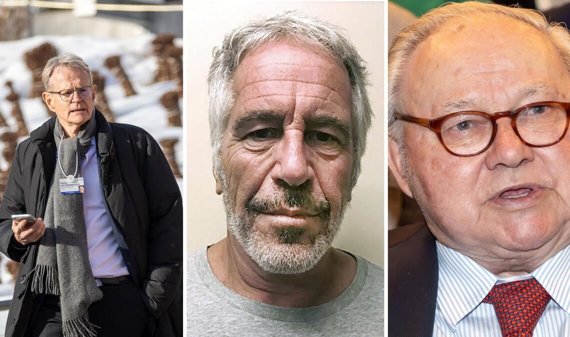 Stefan von Holtzbrinck und Hubert Burda (links und rechts) – die Verleger zählen zu den reichsten Baden-Württembergern. Jeffrey Epstein (Mitte) suchte die Nähe zu ihnen. Aber die Milliardäre blieben auf Abstand. (Archivbilder)