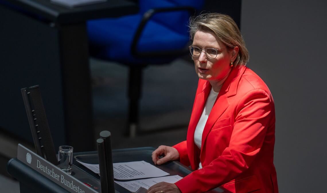 Stefanie Hubig (SPD), Bundesministerin der Justiz und für Verbraucherschutz.