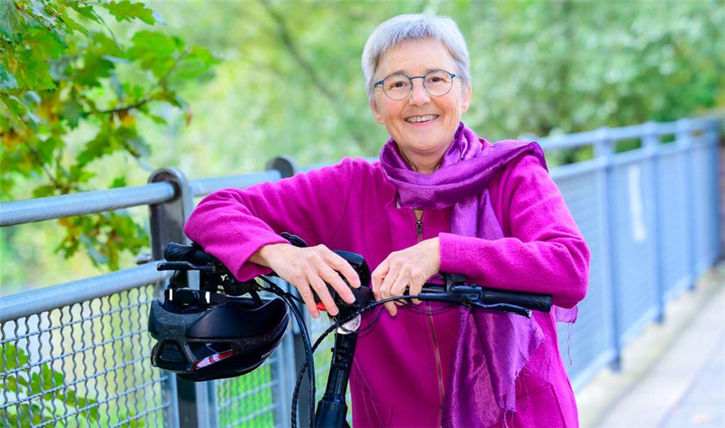 Stefanie Seemann (Grüne) sagt: „Nur wer durchgängig und sicher auf Radwegen fahren kann, fährt häufiger mit dem Fahrrad im Alltag. Egal, ob zum Kindergarten, zur Arbeit oder zum Einkaufen.“ Foto: privat