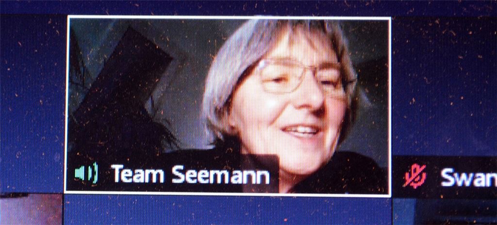 Stefanie Seemann digital. Foto: Stahlfeld