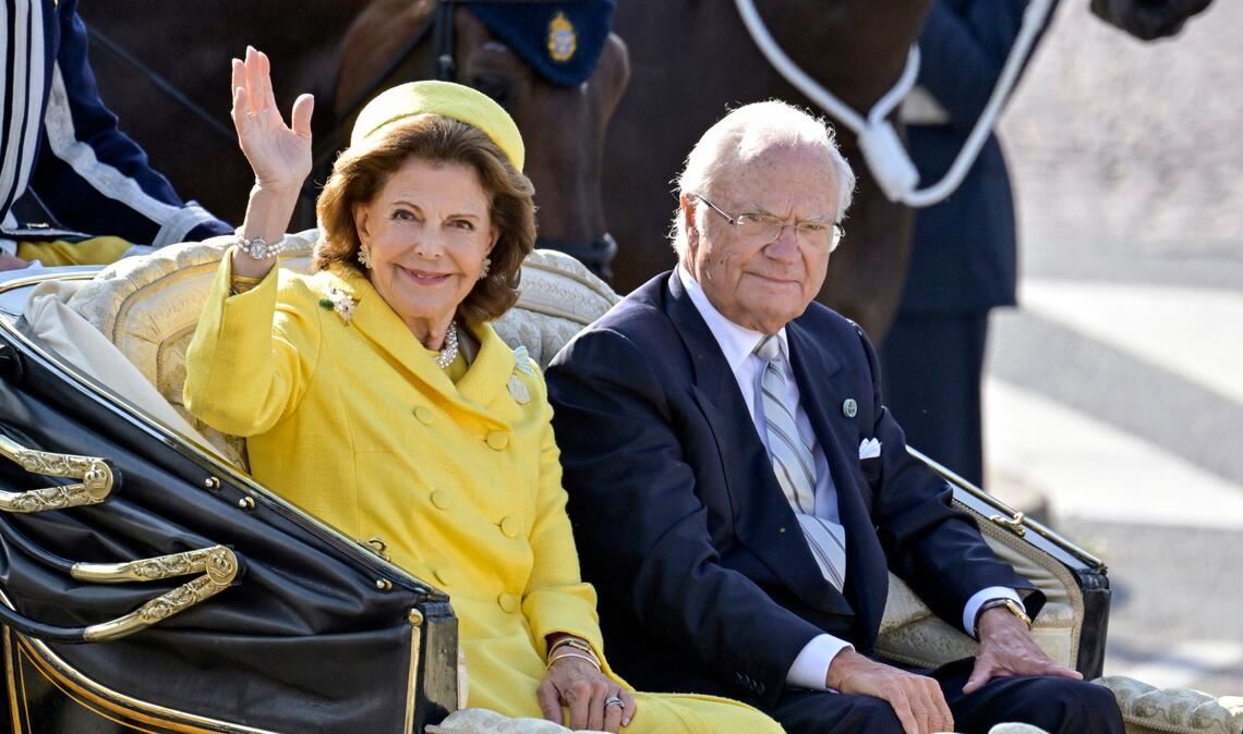 Steht ihrem schwedischen Mann seit vielen Jahrzehnten treu und gut gelaunt zur Seite: Königin Silvia. (Archivbild)