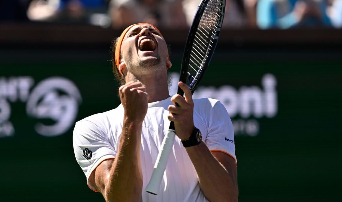 Steht im Viertelfinale von Indian Wells: Alexander Zverev. (Archiv-Foto)