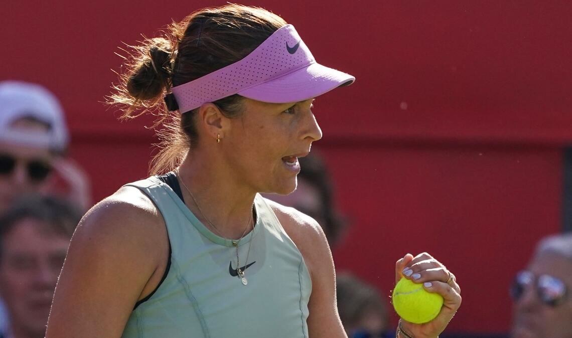 Steht in Eastbourne im Halbfinale: Tatjana Maria. (Archivbild)