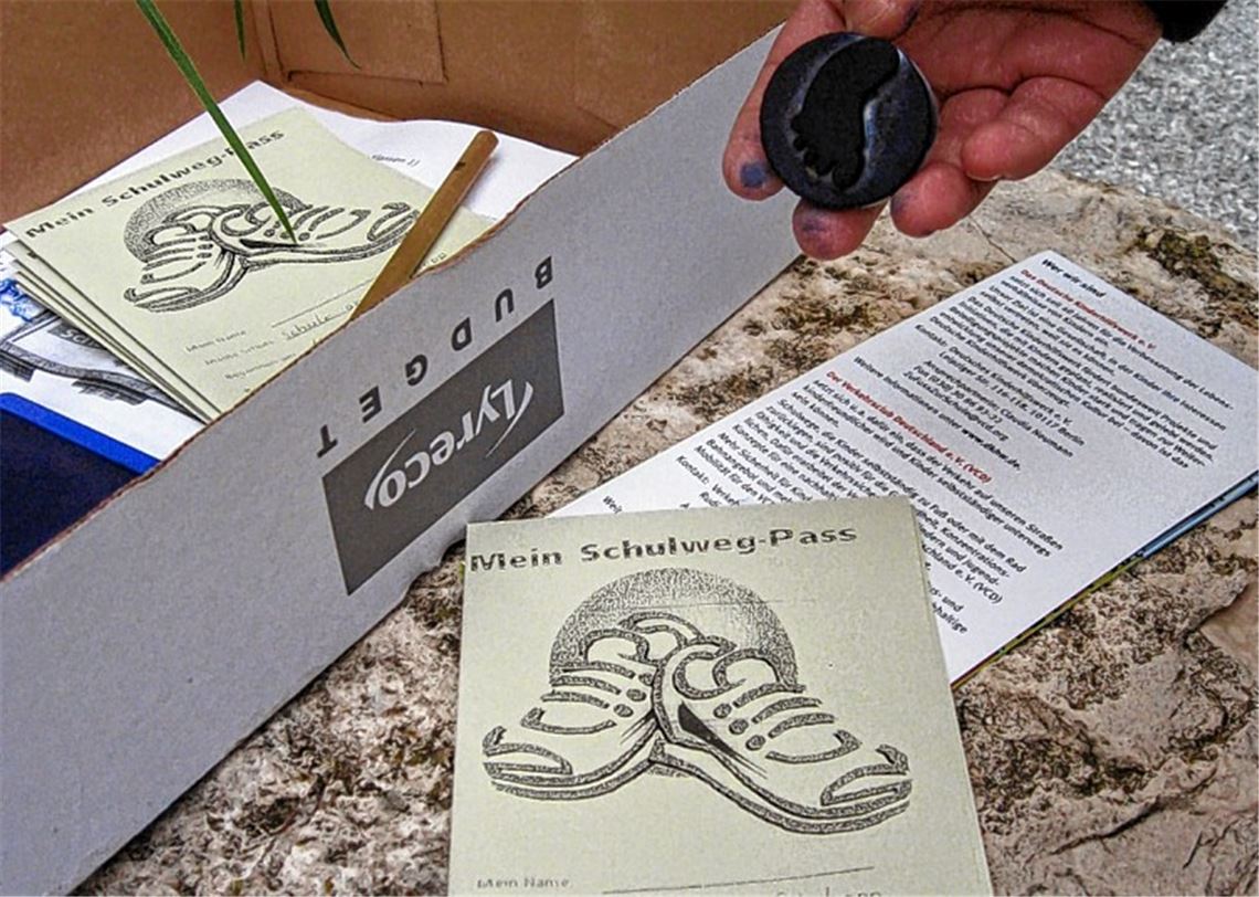 Stempel belohnt Lauffreudige.