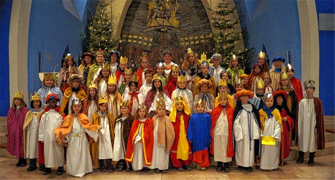 Sternsinger ausgesandt