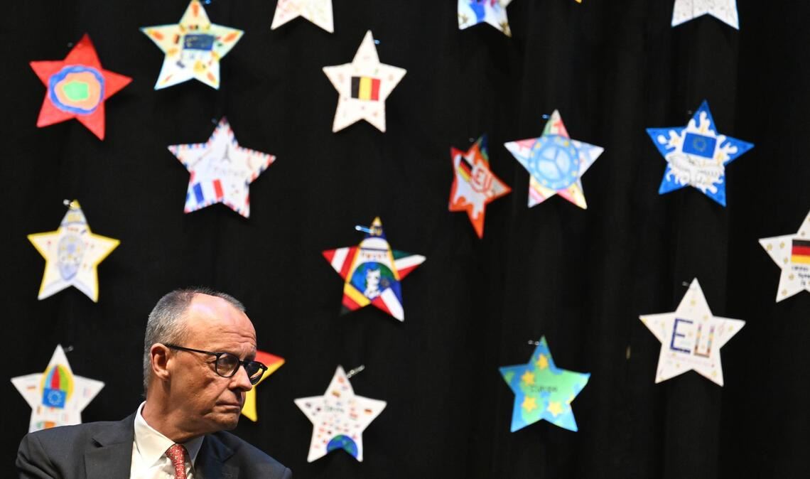 Sternstunde - Merz besucht Europaschule