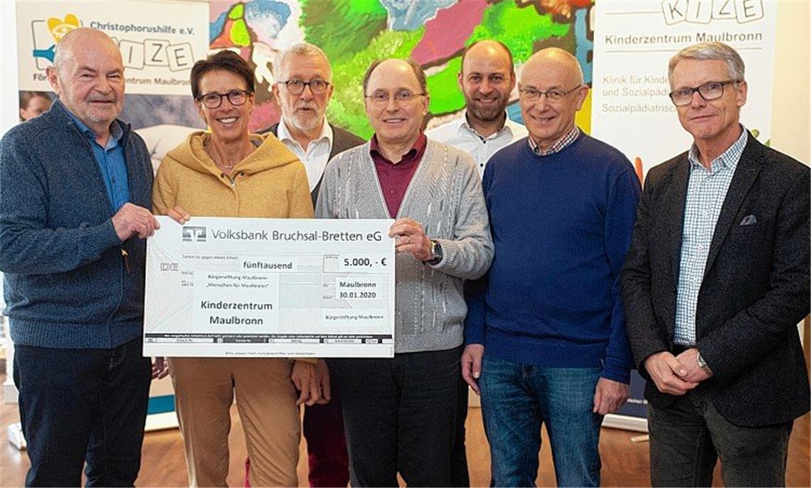 Stiftung spendet