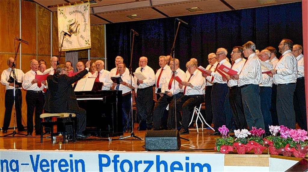 Stimmgewaltig: der Chor der Bäckermeister.