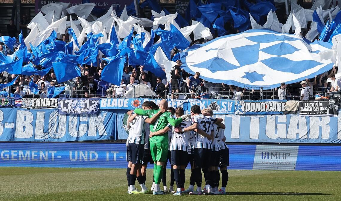 Stimmungsvolle Atmosphähre im B-Block.