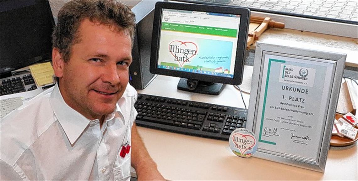 Illinger Gewerbeverein erhält Preis