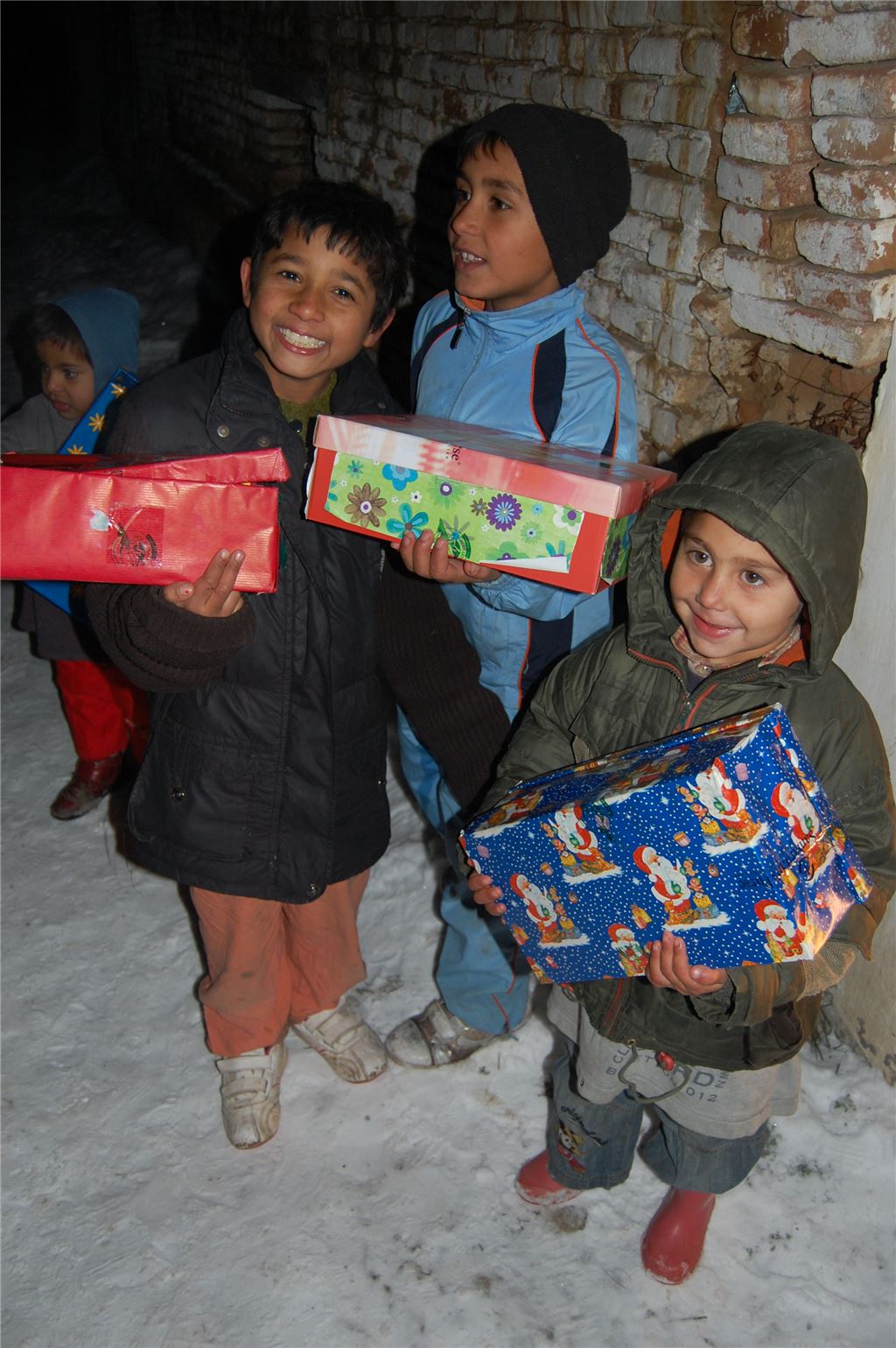 Strahlende Kinderaugen: Die Aktion Weihnachten im Schuhkarton war auch in den vergangenen Jahren ein Erfolg. (Foto: privat)