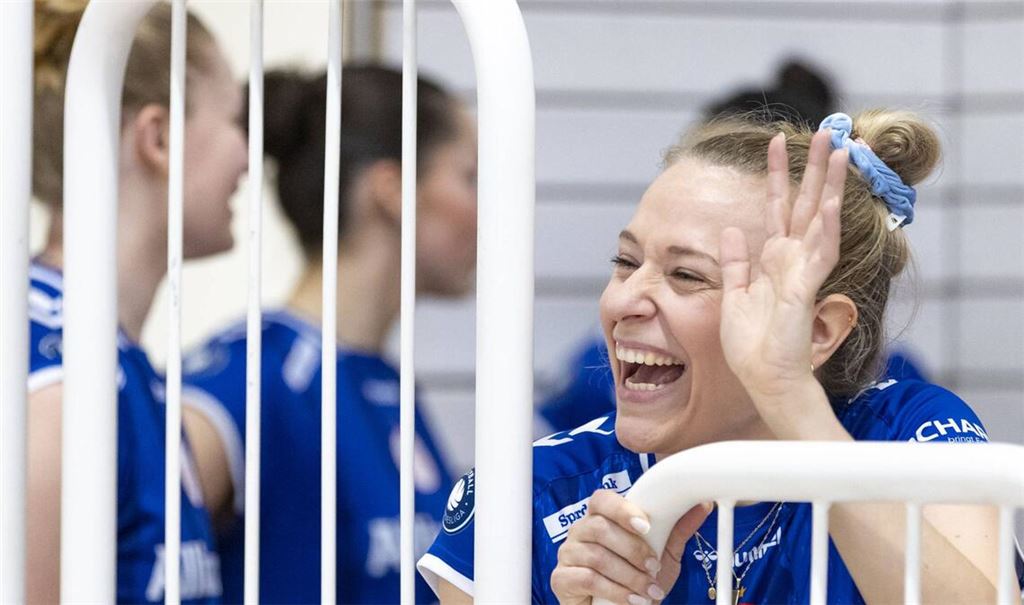 Strahlt vor dem Play-off-Halbfinale Optimismus aus: Antonia Stautz, die Kapitänin von Allianz MTV Stuttgart