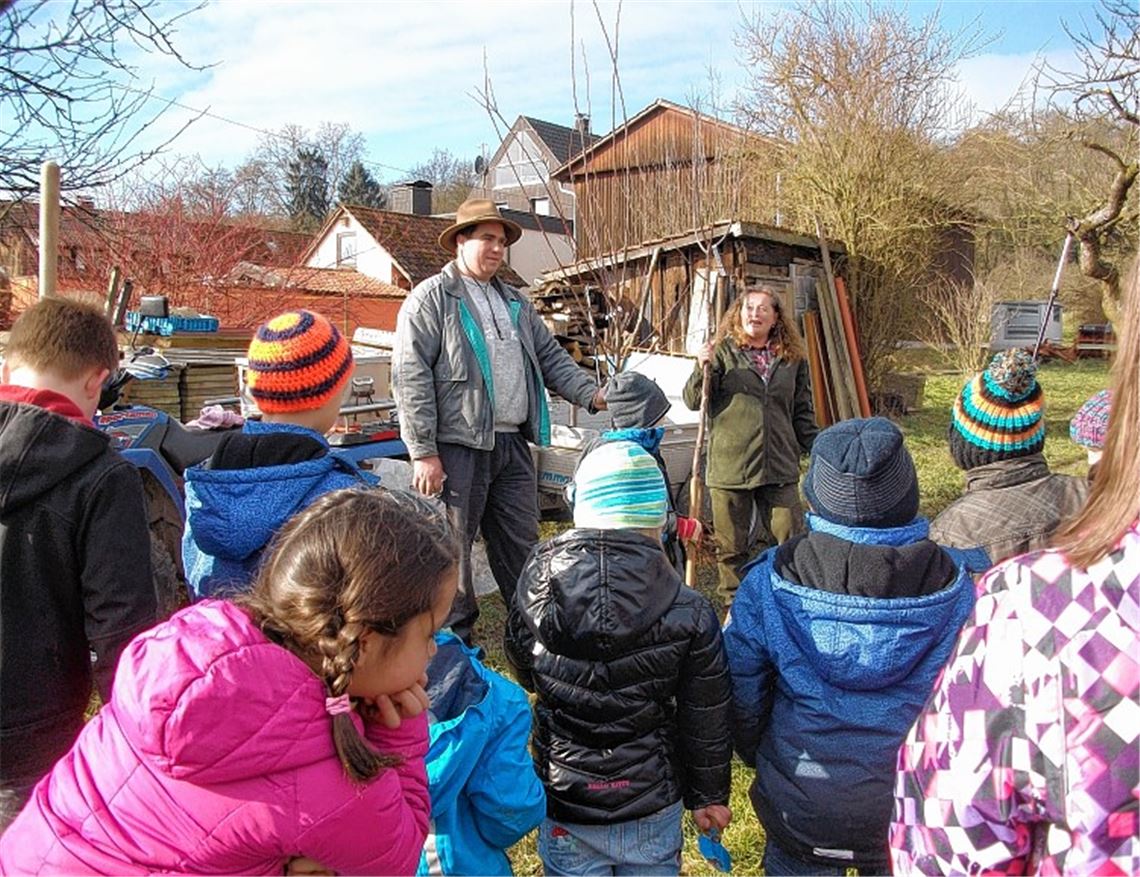 Streuobstprojekt in Mühlhausen. Foto: privat