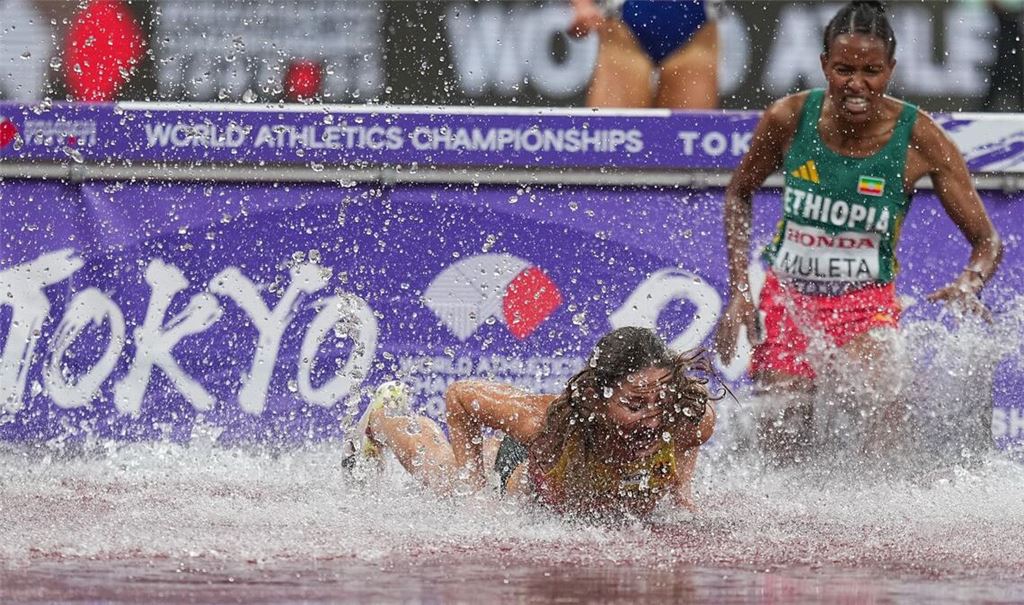 Stürzte und kämpfte sich auf Platz 7: Gesa Krause.