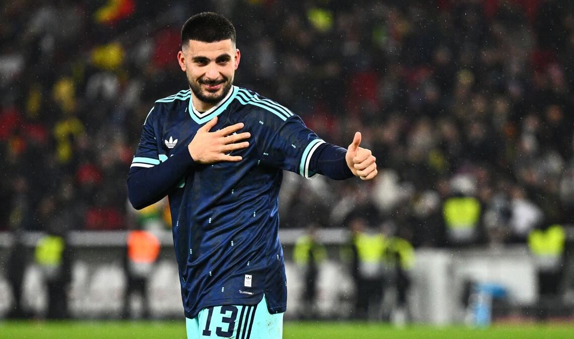 Stuttgart feiert mit: Deniz Undav jubelt nach Deutschlands 2:1-Erfolg gegen Ghana