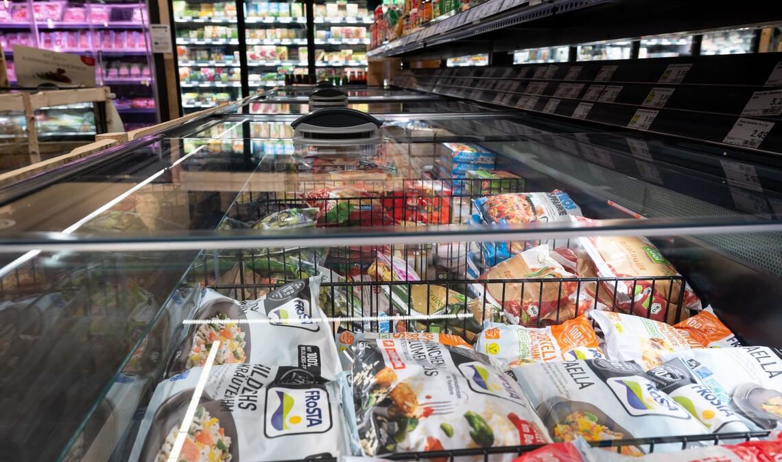Supermärkte und Discounter halten ein großes Angebot tiefgekühlter Produkte für Kunden bereit. (Symbolbild)