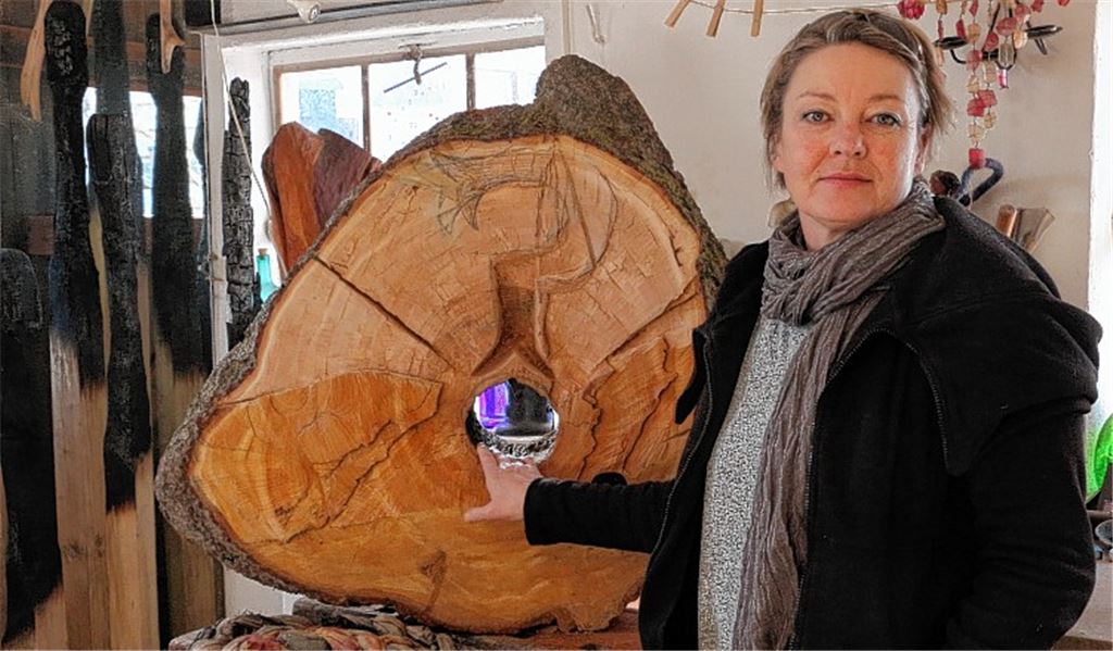 Aus Baumscheibe wird Kunst