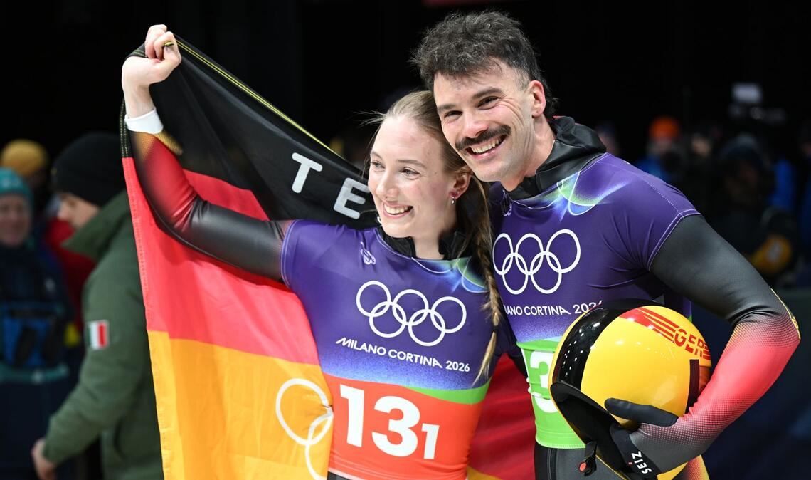 Susanne Kreher und Axel Jungk holten sich die Silbermedaille.
