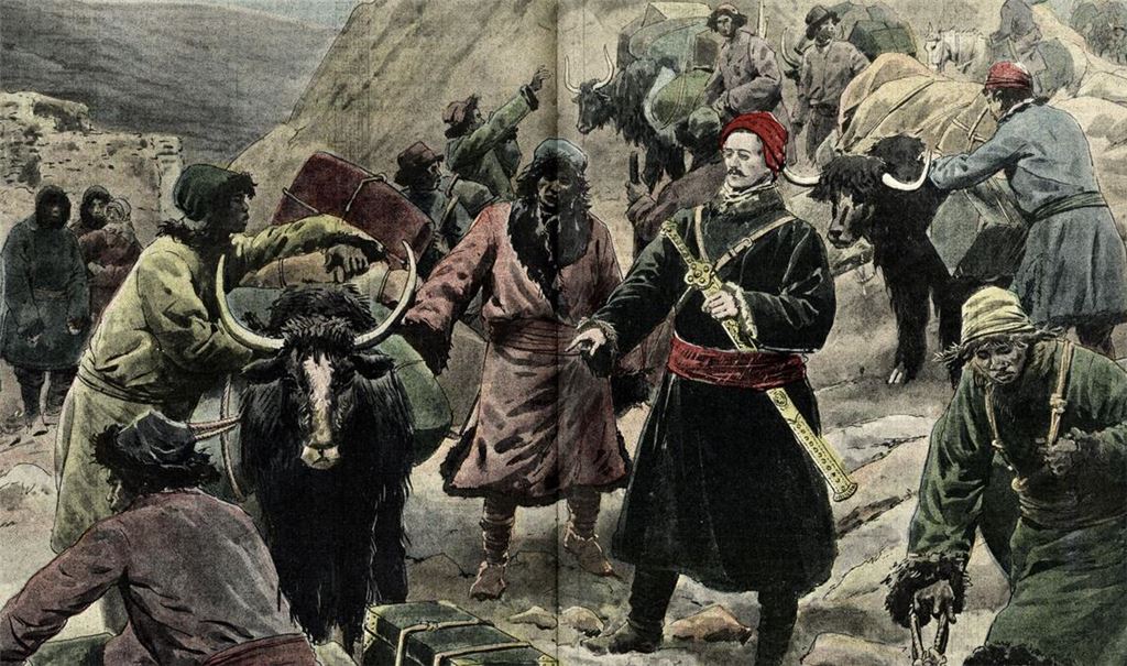 Sven Hedin war der erste Europäer, der in den Jahren 1905 bis 1908 in die tibetische Kailash-Region gelangte, zum heiligen See Manasarovar und zum heiligen Berg Kailash, dem Mittelpunkt der Welt nach der buddhistischen und hinduistischen Mythologie.