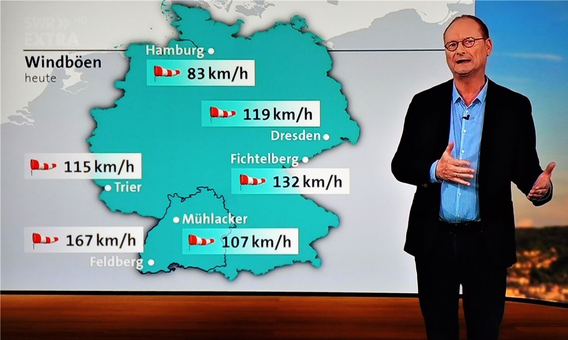 Sven Plöger hat Mühlacker im Blick. Foto: ol