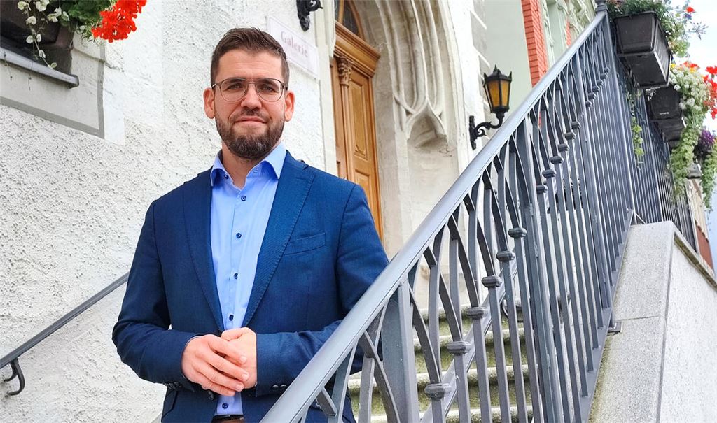 Sven Schrade ist seit 2015 Bürgermeister in Schmölln – mit SPD-Parteibuch. Seine Analysen sind klar und messerscharf. Foto: privat
