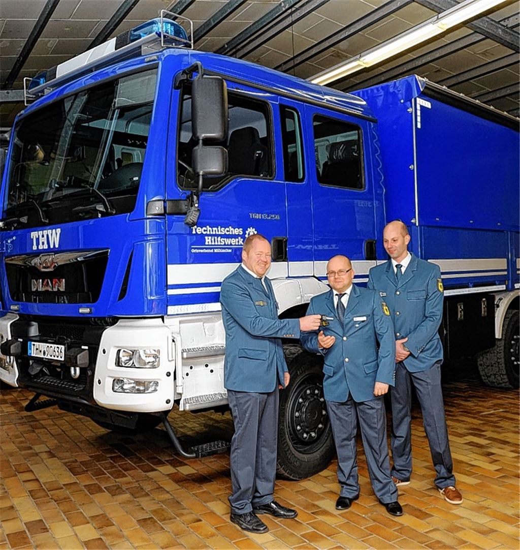THW Mühlacker freut sich über neuen MLW4