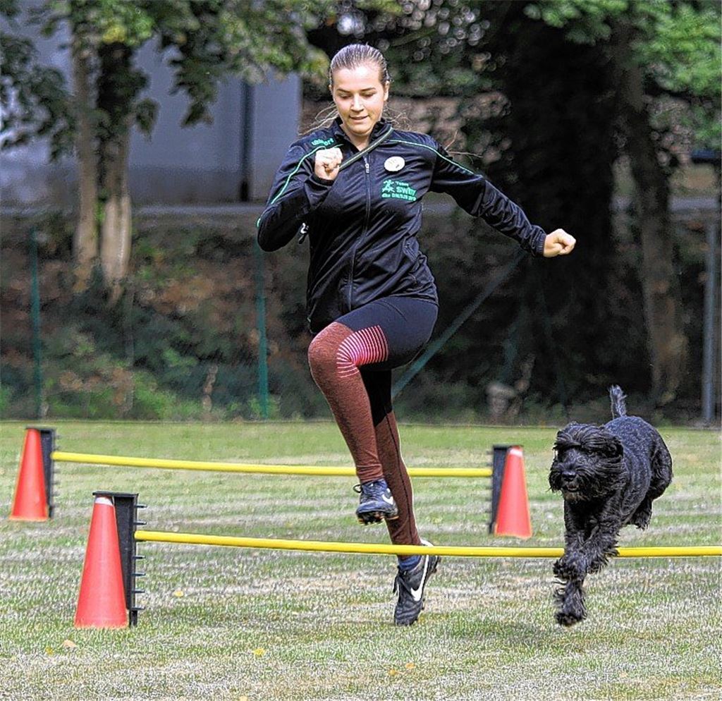 Der Ausrichter mischt vorne mit