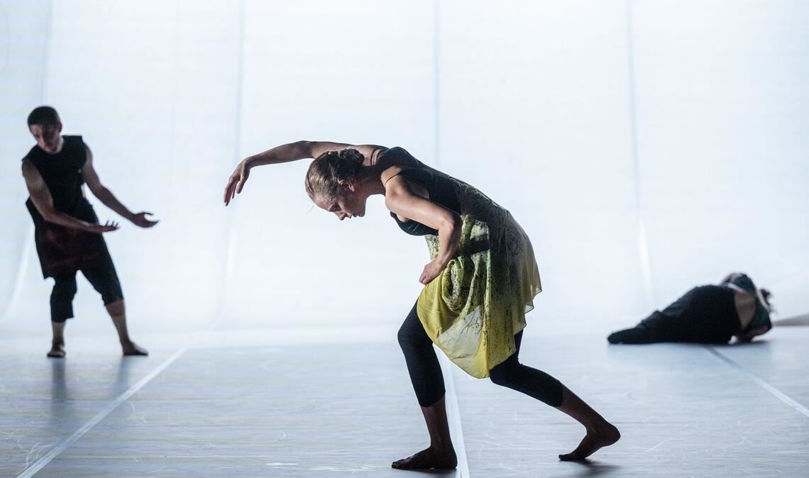 Szene aus Elisabeth Schillings Tanzstück „Hear Eyes Move“