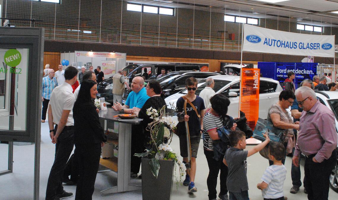 Szene von der letzten großen Gewerbeschau in Illingen 2018. Im kommenden Jahr wird es vorerst keine Neuauflage geben. Foto: Archiv