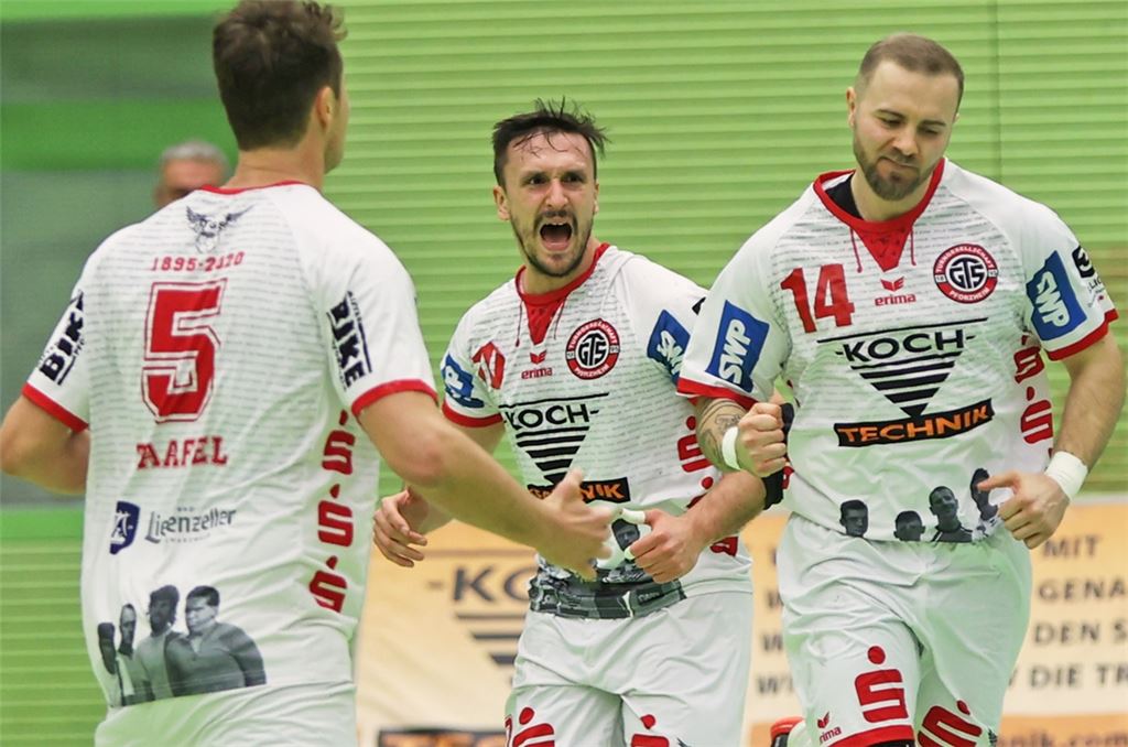 TGS-Spieler dürfen jubeln. Foto: Müller