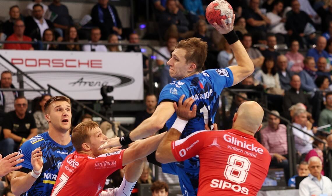 TVB-Spielmacher Simone  Mengon muss durch die Personalprobleme  fast durchspielen, kein Vorteil bei seiner kraftraubenden Spielweise.