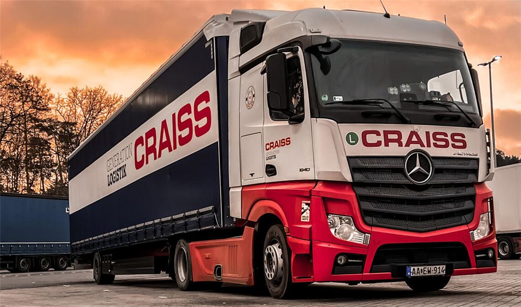 Täglich sind über 30 Lkws der ungarischen, rumänischen und polnischen Craiss-Töchter für die Belieferung eines Stuttgarter Automobilbauers im Dauereinsatz. Foto: Craiss
