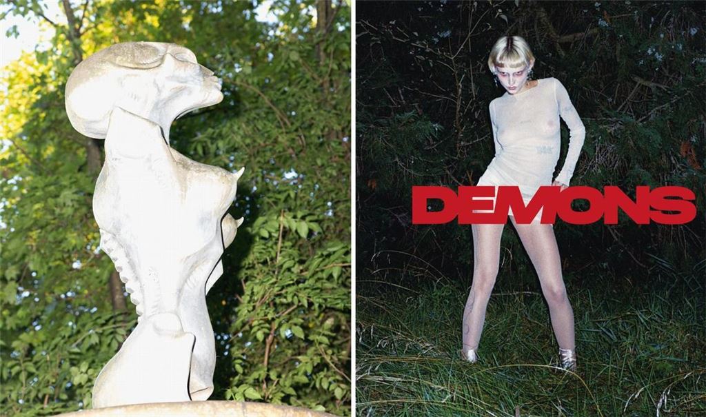 Tag- und Nacht-Dämonen im Garten des „Alien“-Künstlers HR Giger und im Friedhof Sihlfeld in Zürich