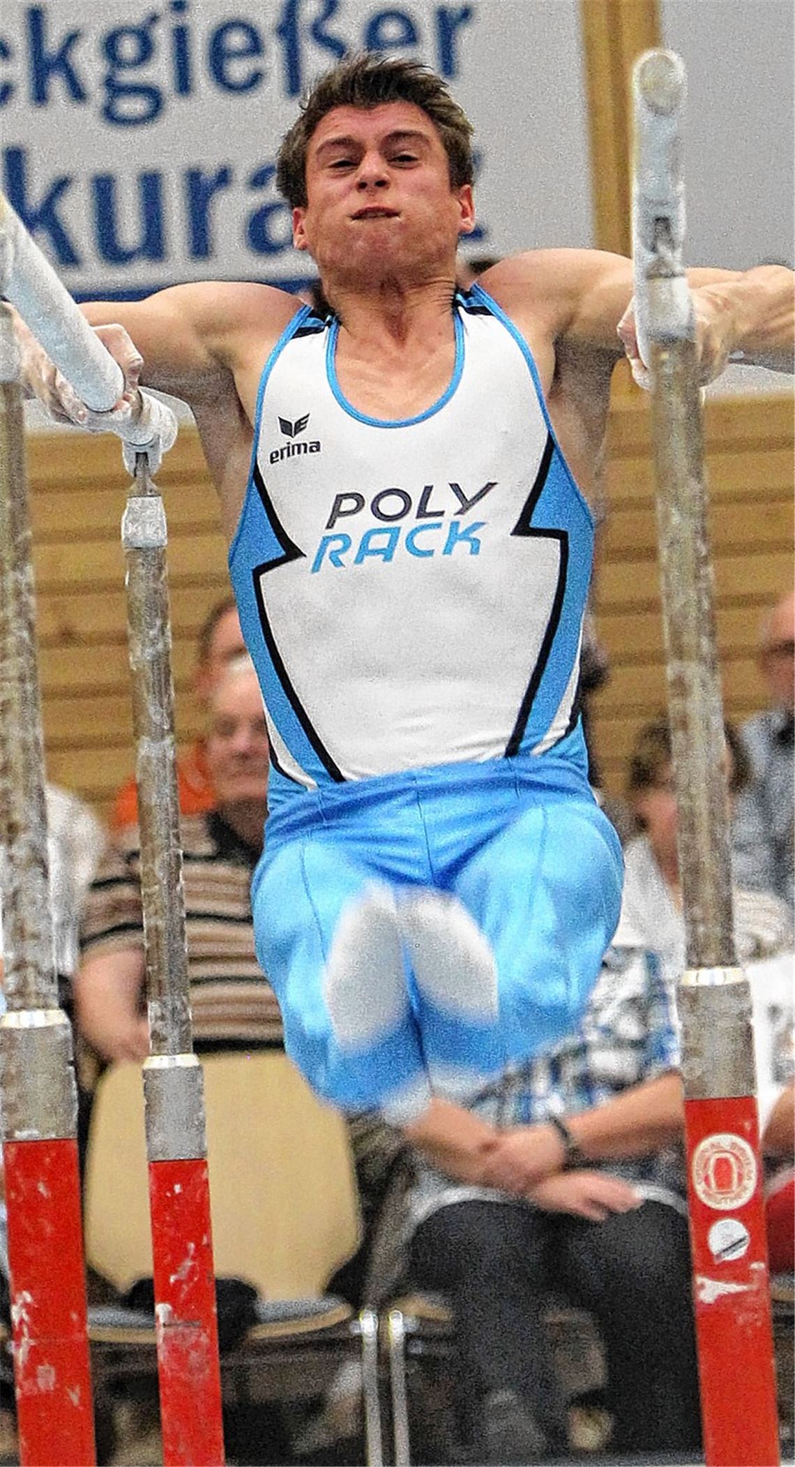 Tagesbester Turner in Cottbus: Lukas Dauser holt für die KTV acht Score-Punkte.